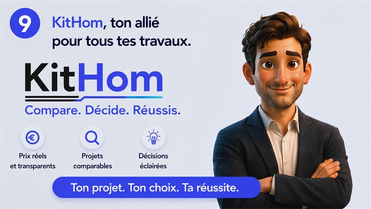 Étape 9 : KitHom, ton allié pour tous tes travaux